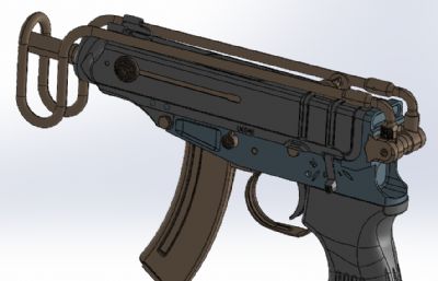 VZ-61蝎式冲锋枪Scorpion捷克造Samopal Vzor 1961