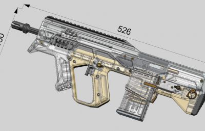 Tavor Assault Rifle以色列塔沃尔突击步枪