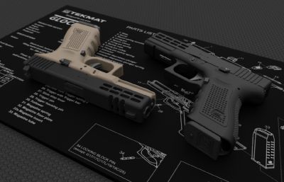 Glock 17 Pistol奥地利格洛克17型手枪