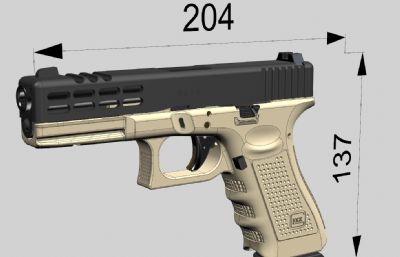 Glock 17 Pistol奥地利格洛克17型手枪