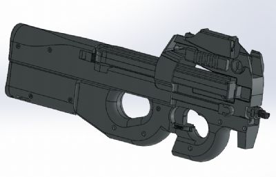 P90 Submachine Gun比利时赫斯塔尔公司研制的一型冲锋枪