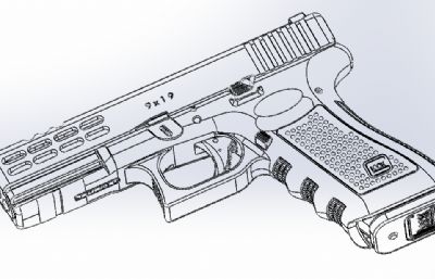Glock 17 Pistol奥地利格洛克17型手枪