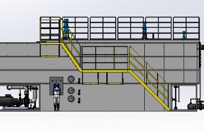 50吨高密池系统