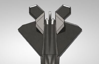 F-22猛禽战机模型