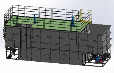50吨高密池系统
