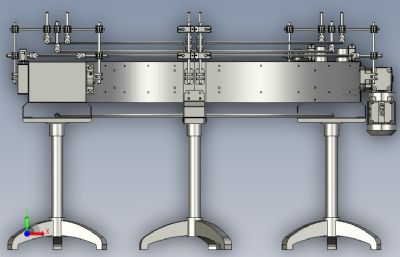 S型链板输送机输送线