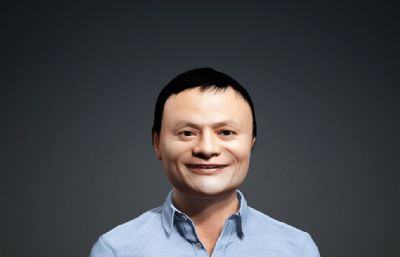 次世代写实富豪模型,酷似范小勤,马爸爸 ,有绑定