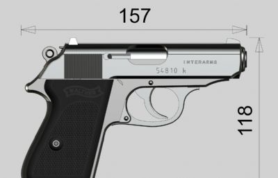 Walther PPK瓦尔特PPK手枪