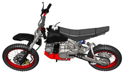 125摩托车模型