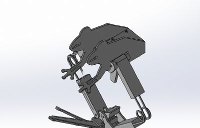 仿生青蛙模型