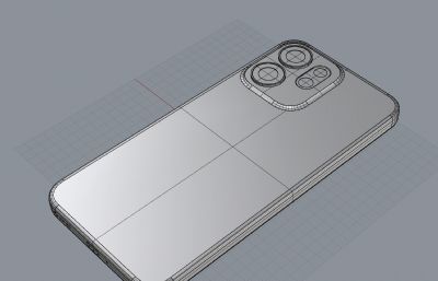OPPO RENO 14F手机外观模型
