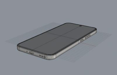 OPPO RENO 14F手机外观模型