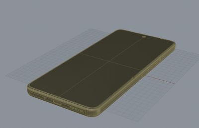 摩托罗拉 Moto G86手机外观模型