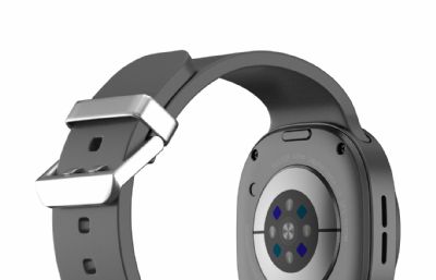 三星Galaxy Watch 8手表渲染文件包含贴图