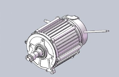 48V1200W直流电机带电磁刹车