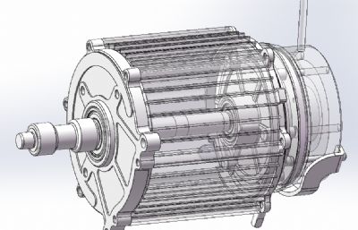 48V1200W直流电机带电磁刹车