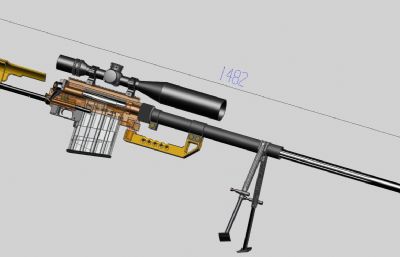 CheyTac M200 Sniper Rifle干预狙击步枪