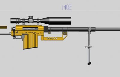 CheyTac M200 Sniper Rifle干预狙击步枪