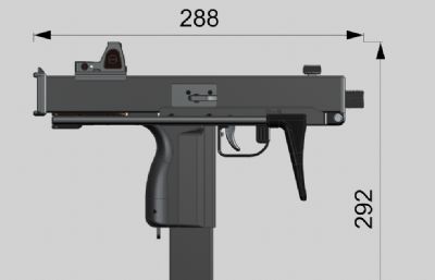 Steyr TMP斯太尔MP9微声冲锋枪