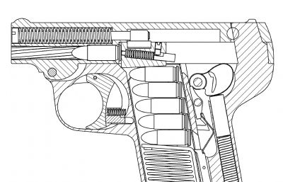 奥地利OWA BEST袖珍手枪Pocket pistol