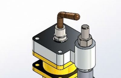 带提升阀的高速单流蒸汽机