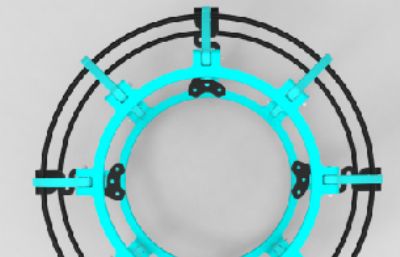 无人机足球的保护框架