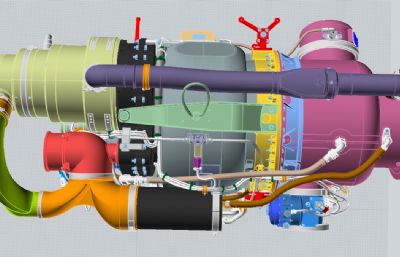 燃气涡轮发动机GTCP85
