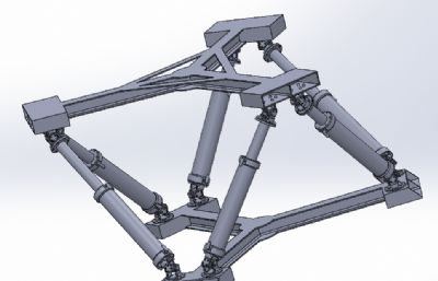 六自由度斯图尔特平台