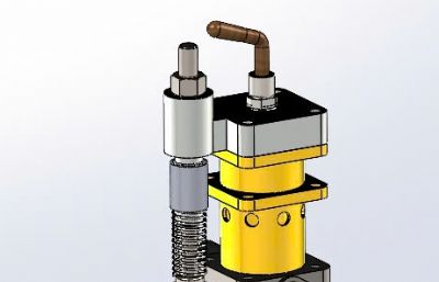 带提升阀的高速单流蒸汽机