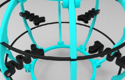 无人机足球的保护框架