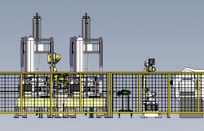 电机轴加工装配线