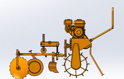 种地用的铺膜机器