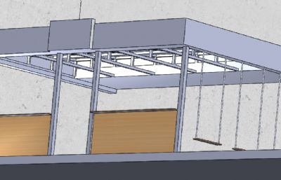阳台下的可伸缩遮阳篷