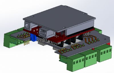 CNC Shield v3的控制器终端适配器