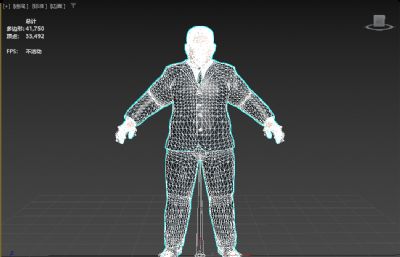 金正恩将军3d模型,金三胖