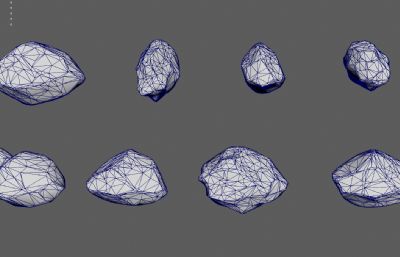 石块 卡通石头 岩石