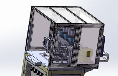 自动镙母铆接机总装