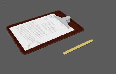 书写板铅笔 办公用品 速写板