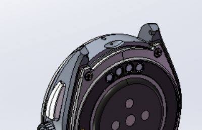 智能手表创意设计,带内部结构