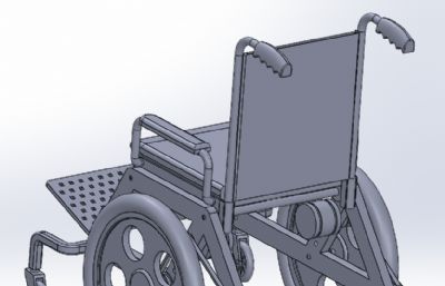 医用轮椅模型