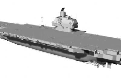 前苏联海军1143.7型重型载机巡洋舰,弹射版乌里扬诺夫斯克号精模）