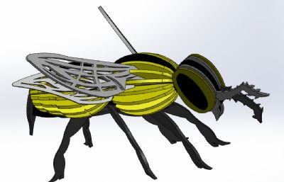 大黄蜂立体拼图