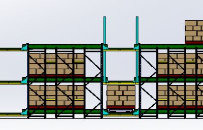 四向穿梭托盘立体仓库