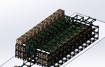 四向穿梭托盘立体仓库
