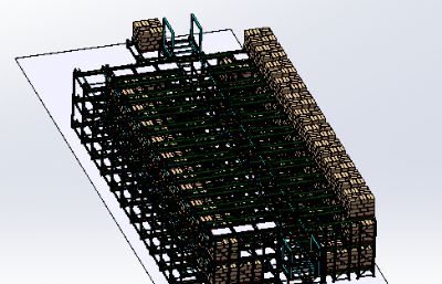 四向穿梭托盘立体仓库