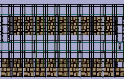 四向穿梭托盘立体仓库