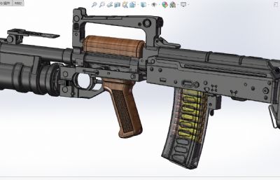 OTS-14步枪Groza模型