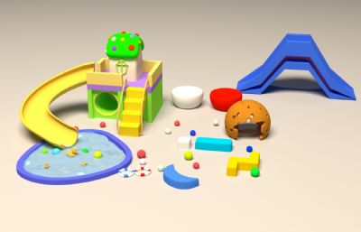 滑梯/游乐园/儿童乐园/公共设施