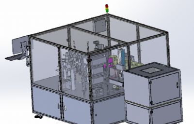 PIN检测机总装图