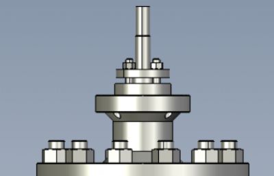 DN200 CL300调节阀阀体